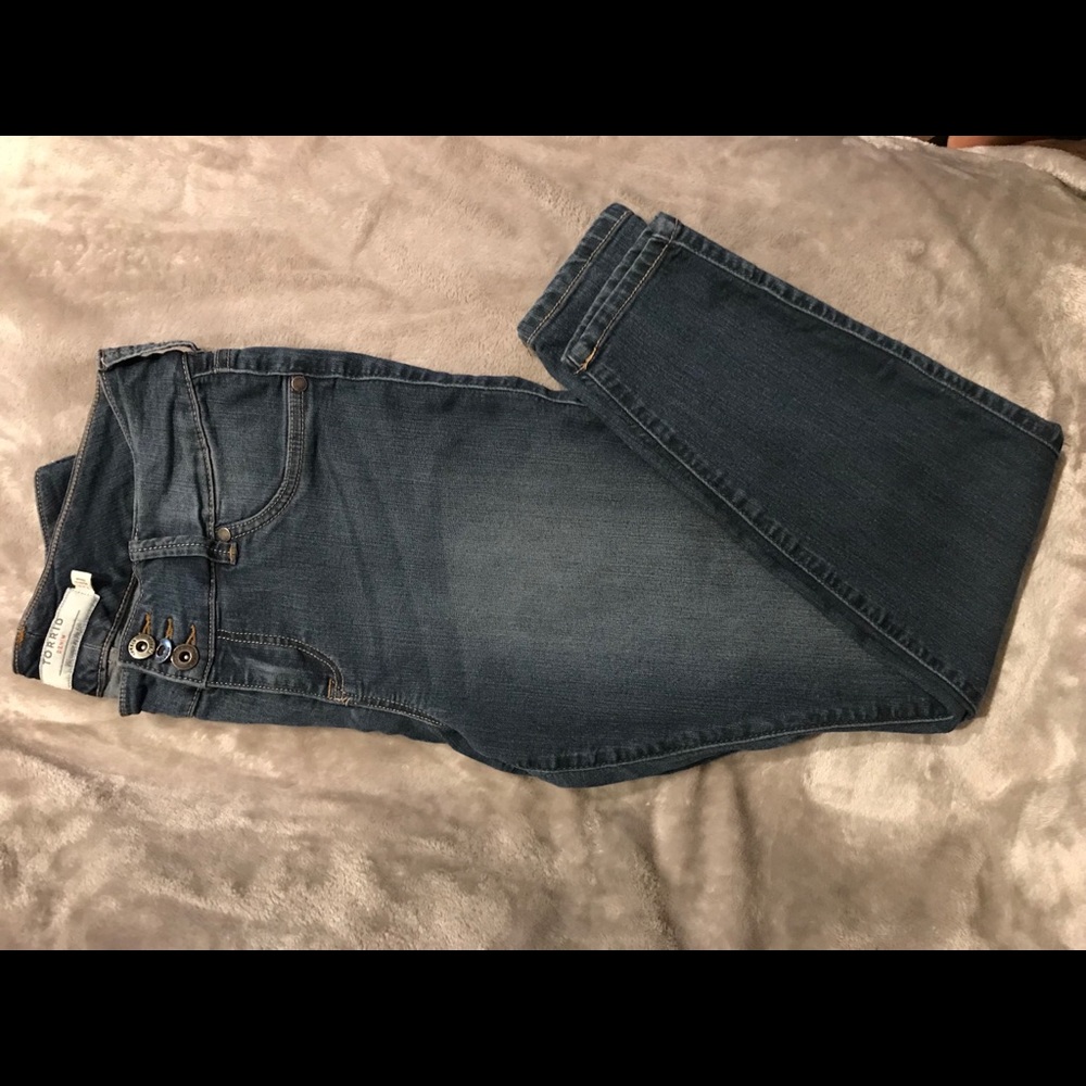Torrid High-Rise Jegging medium wash (size 12)